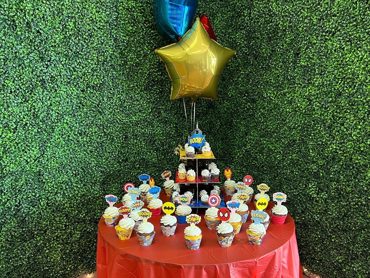 Spiderman & Friends Cupcakes